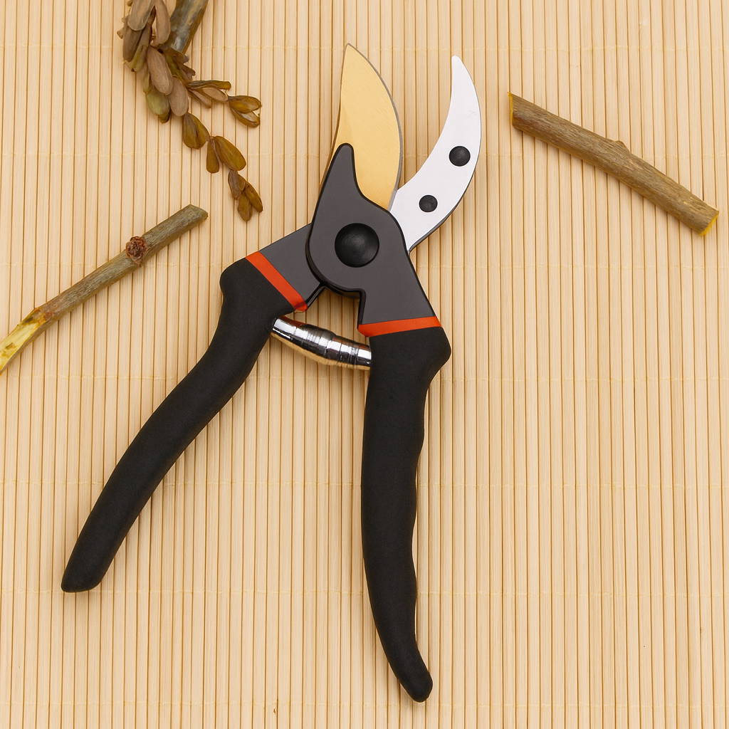 Секатор садовий Pruner професійний 12 мм SK-5 з антикорозійним покриттям і ергономічною ручкою
